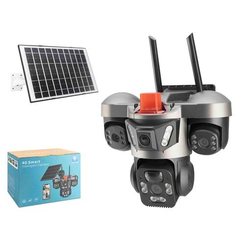 X5-Tech Yt-66G Solar 4G Kamera 3*3Mp Lens V380