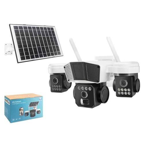 X5-Tech Yt-95g Solar 4G Kamera 3*3Mp Lens V380